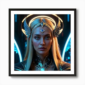 Elven Warrior Art Print