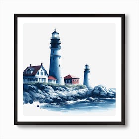 Lighthouse 1 Art Print