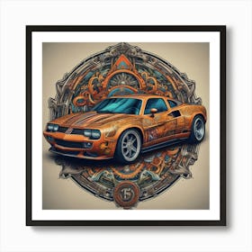 Plymouth Camaro Art Print