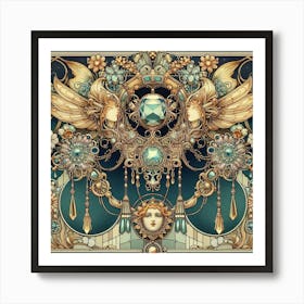 Art Nouveau 1 Art Print