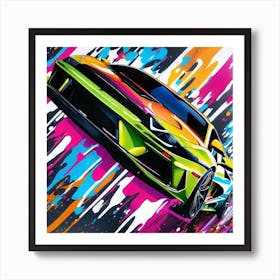Lamborghini 84 Art Print