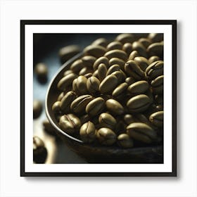 Coffee Beans In A Bowl 19 Art Print