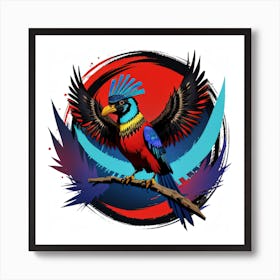 Bird Of Paradise 1 Art Print