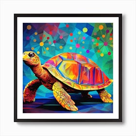 Turtle Painting Art Print