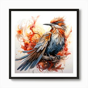 Echoes Of Nature Bird In Chorus Art Print