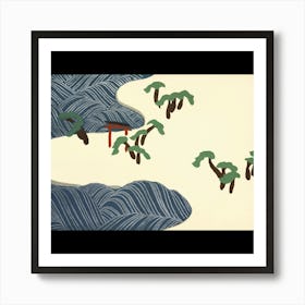 Asian Landscape Art Print