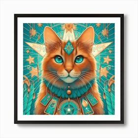 Ginger Wisdom Art Print