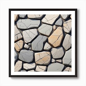 Stone Wall 71 Art Print