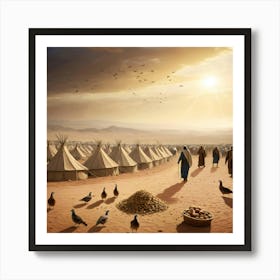 Israel In The Desert Art Print