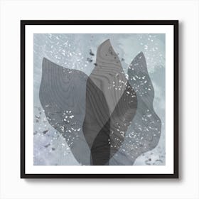 Blue Nature Art Print