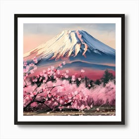 Mt Fuji 14 Art Print