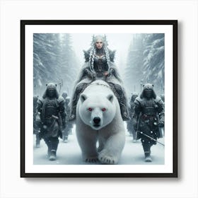King Of The North Art Print