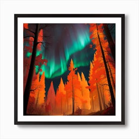 Fall Forest Art Print