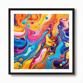 Abstract Abstract Painting 5 Art Print