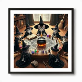 Witches 13 Art Print