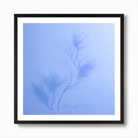 Blue Mist Art Print