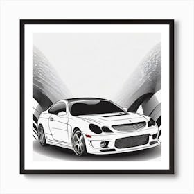 Mercedes Cls 1 Art Print