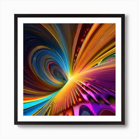 Abstract Abstract Painting 1 Art Print