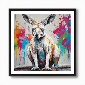 Kangaroo Art Print