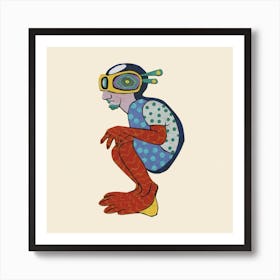 Frog . Art Print