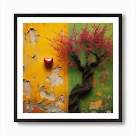 Tree Of Love Art Print