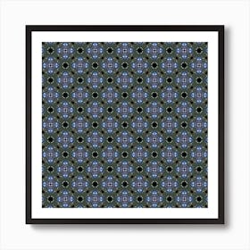 Pattern Design Shapes Art Print