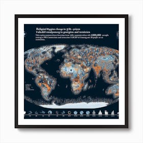 World Map Art Print