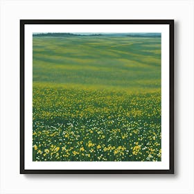 Field of Flowers Art Print