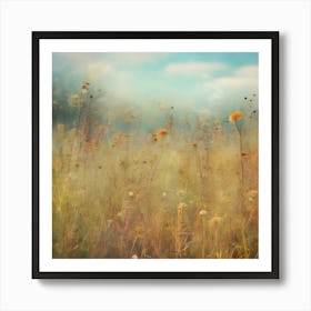 Field Of Flowers Art Print