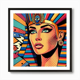 Pop Egyptian Yasmin Dazzlewave Art Print