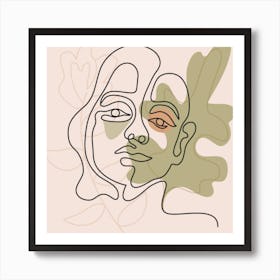 Portrait Of A Woman 2 Art Print