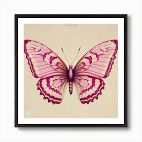 Asian Butterfly Art Print