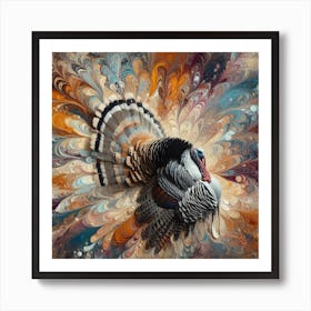 Turkeys Art Print