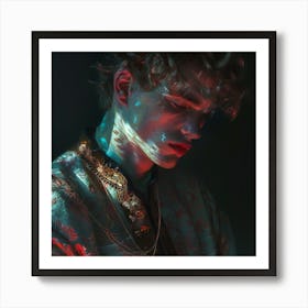 Portrait Of A Young Man 2 Art Print