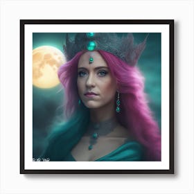 Queen Gigi Art Print