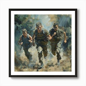 'The Run' Art Print