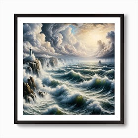 Stormy Seas Dreamscape 2 Póster