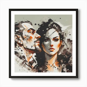 In honor and love Art Print