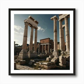 Roman Forum Art Print