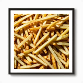 French Fries 2 Art Print