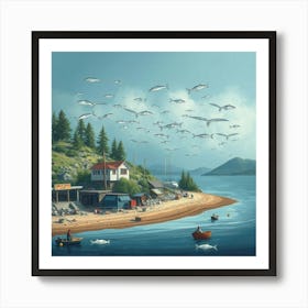 San Francisco Bay Art Print