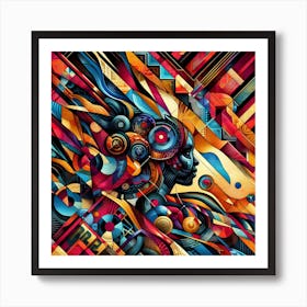 Abstract Painting 5 Art Print