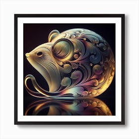 Glass Mouse 1 Art Print