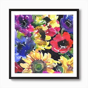 Sunflowers Art Print