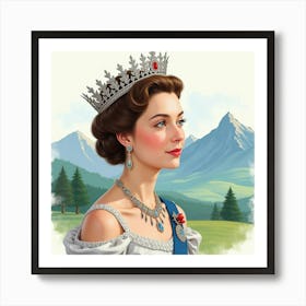 Young Queen 1 Art Print