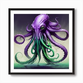 Octopus 7 Art Print