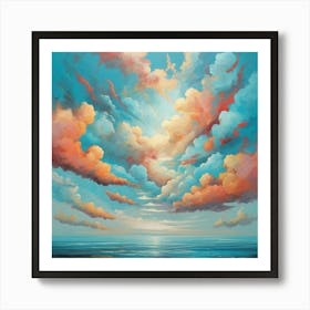 Cloudy Sky Art Print