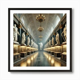 The Hall Of Champions Art Print