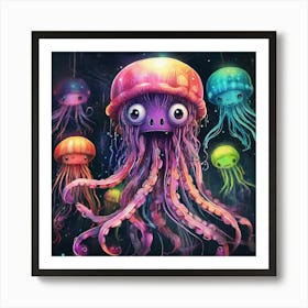 Jellyfish 22 Art Print