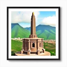 Monument Of Colombia 1 Art Print